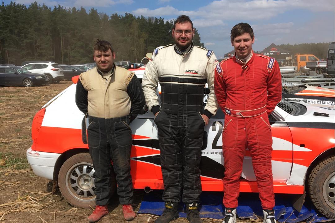 Einen guten Start in die Saison hatten: Markus Kurtz, Mathias Kerler und Jörg Kurtz.