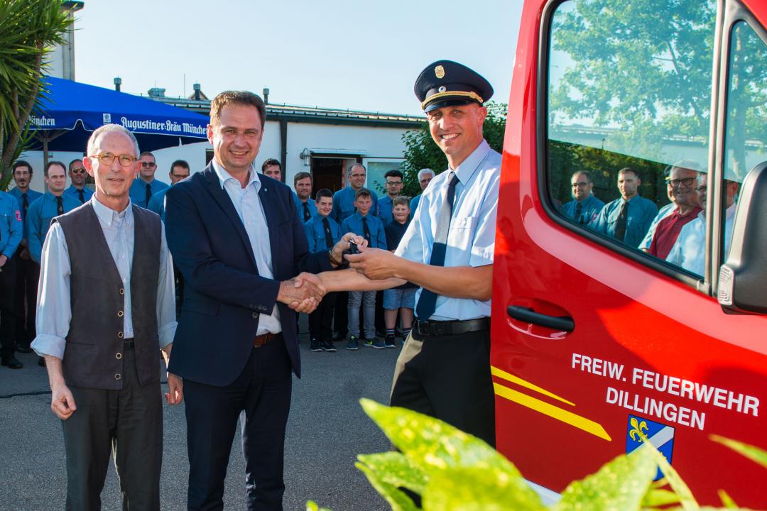 Segnung Feuerwehr Dillingen