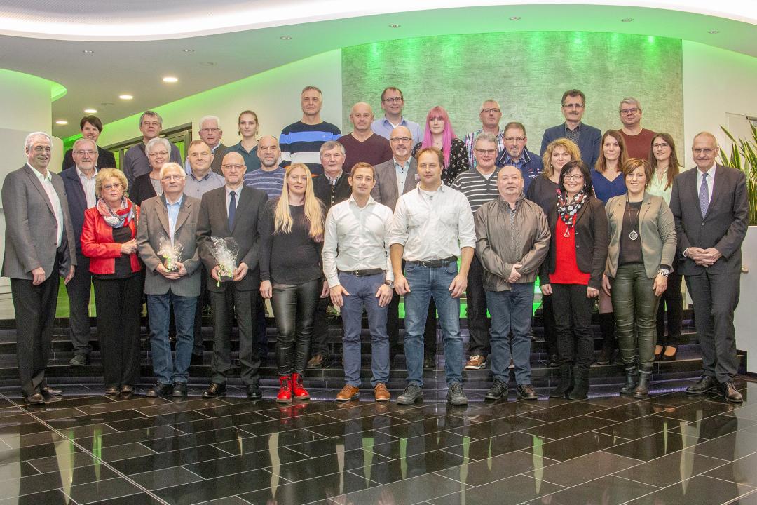 Mitarbeiterehrung Grünbeck