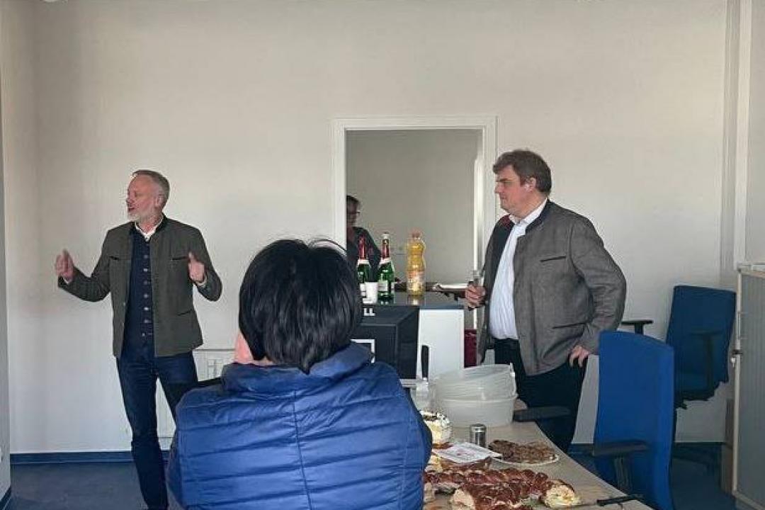 In Lauingen wurde am Samstag ein neues AfD-Bürgerbüro eröffnet. 