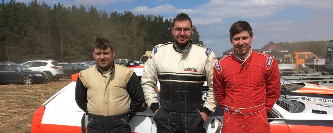 Einen guten Start in die Saison hatten: Markus Kurtz, Mathias Kerler und Jörg Kurtz.