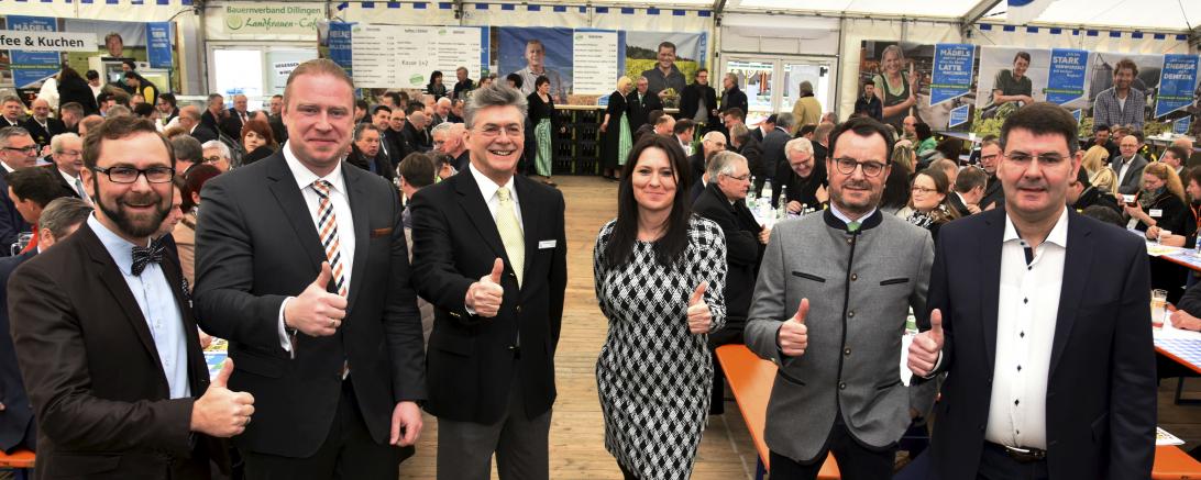 Die Vorsitzenden der Wirtschaftsvereinigungen Aschberg, Höchstädt, Lauingen, Dillingen, Gundelfingen, Wertingen freuen sich darauf, dass die WIR 2022 wieder stattfinden kann. 