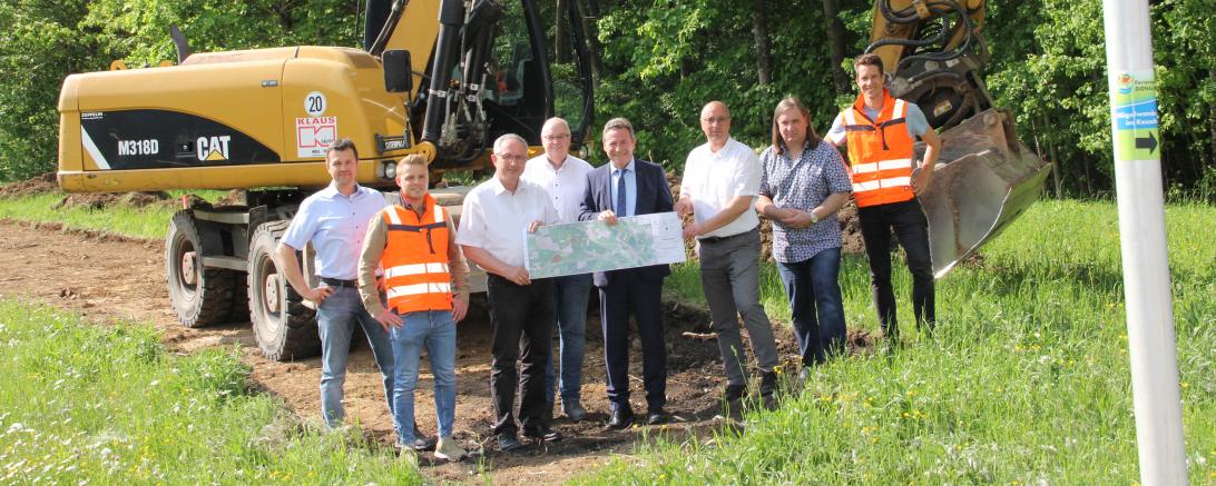 Neubau Radweg Bissingen