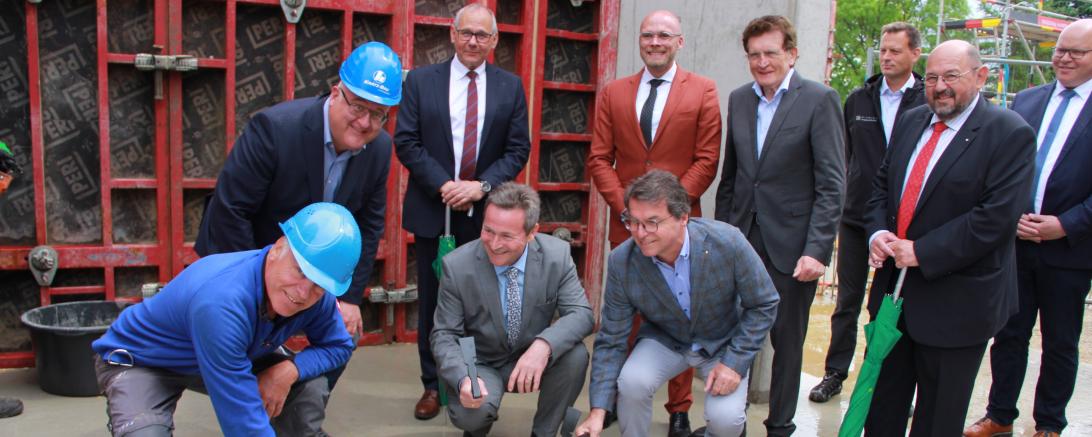 Grundsteinlegung Berufsschule Höchstädt